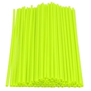 WHAMVOX Yellow Motorcycle Spoke Cover for Bike Use Durable Reusable Plastic 72 Pieces